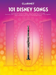 101 Disney Songs Clarinet Solo Unaccompanied cover